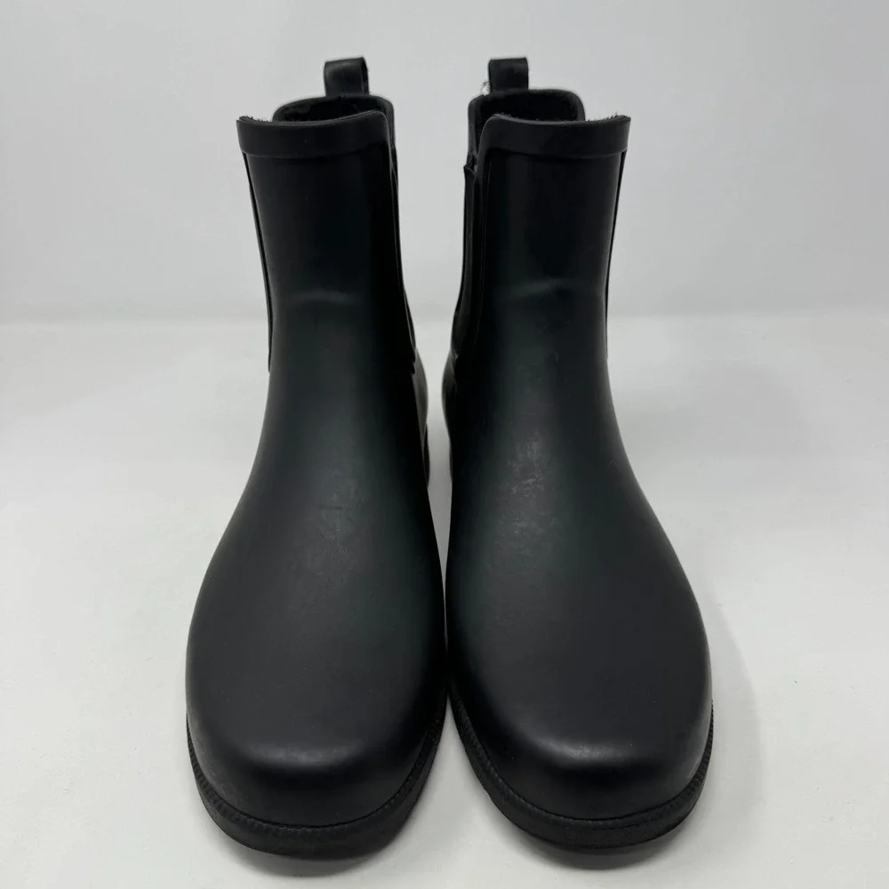 Eddie Bauer Hailey Waterproof Weather Resistant Rain Boots Black Women's Size 11